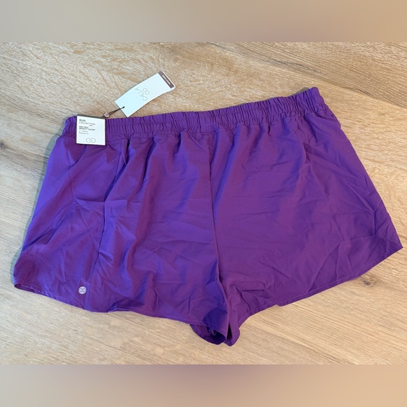 NWT CALIA Purple Athletic Shorts XXL Drawstring Activewear - Picture 3 of 3